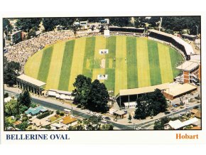 Pohlednice stadion, Bellerine Oval, Hobart (1)