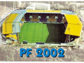Sběratelská karta, PF 2002, Stadion Teplice (1)
