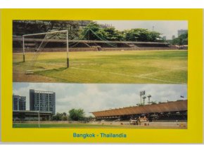 Pohlednice stadion , Bangkok Thailandia, Estadio Nacional (1)