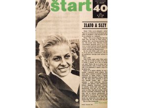 Časopis ŠTART, ročník XII, 1968, číslo 40