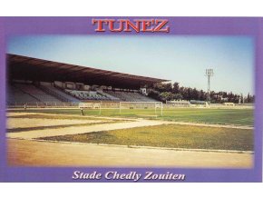 Pohlednice stadion, Stade Chedly Zouiten, Tunez (1)