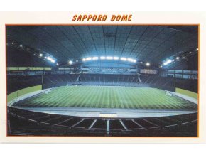 Pohlednice stadion, Sapporo Dome (1)