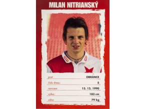 Podpisová karta, Milan Nitranský, Slavia Praha