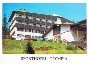 Pohlednice stadion, Sporthotel Olympia (1)