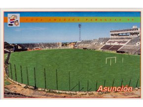 Pohlednice stadion, Copa America, Paraguay, Asunción, 1999 (1)