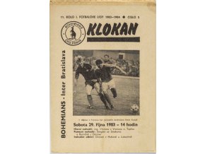 Program Klokan, Slovnaft Bratislava, 19831984 (5)