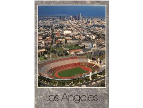 Pohlednice stadion, Los Angeles, Aerial of the Collseum (1)