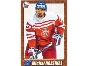 Hokejová karta, Czech hockey association, Michal Rozsíval (1)