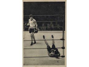 Kartička Olympia 1932, L.A., California. USA, Azar, BoxDSC 8544