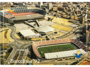 Pohlednice stadion, 257 Coleccion Olympica Barcelona 1992 (1)