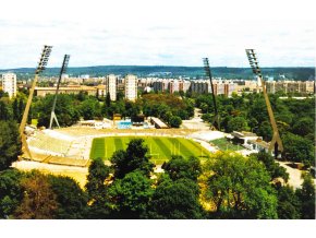 Pohlednice stadion, Dresden, Rudolf Harbig Stadion (1)