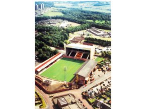 Pohlednice Stadion, Monthrewell Scotland, Fir Park (1)