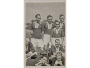 Foto, dobové, fotbal, Joska, 1938 (1)