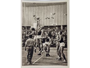 Kartička Olympia, Helsinky, 1952 , Basketballturnier, 72 (1)