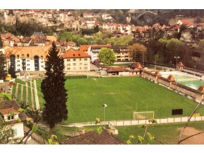 Pohlednice Stadion,Freiburg Suiza, Stade de Motta (1)