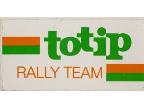 Samolepka TopTip, Rally Team