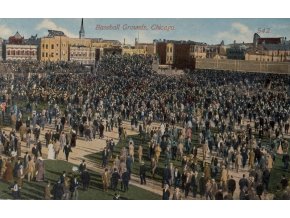 Pohlednice Basseball Ground, Chicago , 1914DSC 0162