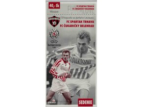 Vstupenka fotbal, UEFA, FC Spartak Trnava v. FC Čukaričky Belehrad