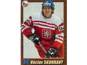 Hokejová karta, Czech hockey association, Václav Skuhravý