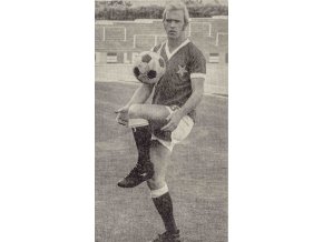 Sběratelská karta, fotbal, Willy Brokamp, MVV, 1970 (1)