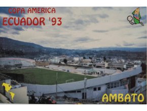 Pohlednice stadion, Copa America, Ambato, 1993 (1)