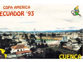 Pohlednice stadion, Copa America, Cuenca, 1993 (1)