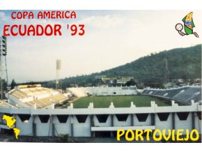 Pohlednice stadion, Copa America, Portoviejo, 1993 (1)
