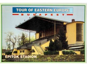 Pohlednice stadion, Tour of Eastern Europe, Epitok Stadion (1)