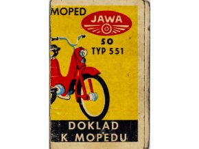 Doklad k mopedu Jawa, 196 (1)