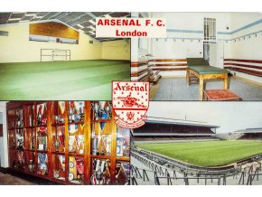 Pohlednice stadion, Arsenal London (1)