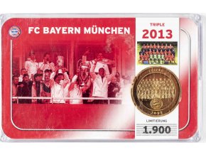 Pamětní mince, Bayern Munchen, 2013 (1)
