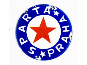 Smaltovaný znak Sparta Praha (1)