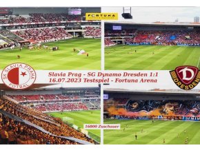 Fotografie stadion, Slavia Prag v. Dynamo Dresden, 2023 2