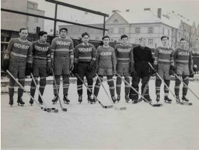 Dobové foto Hockeyový klub Vinohrady