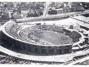 Pohlednice stadion, Népstadion Budapest, 1954 (1)