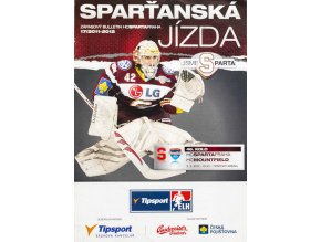 Program hokej, Sparťanská jízda, HC Sparta v. HC Mounfield, 201112 (1)