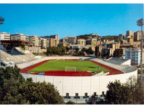 Pohlednice stadion, Genova, Giacomo Carlini, ex. Shell (1)