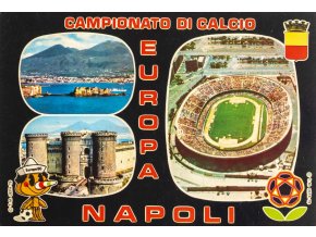 Pohlednice stadion, Campionato di Calcio Europa, Napoli (1)