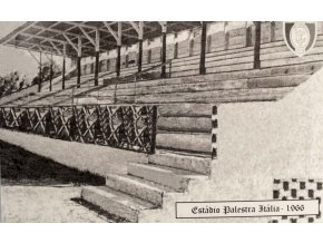 Pohlednice stadion, Curitiba, Estadio Palestra Itália no Taruma, 1966 (1)