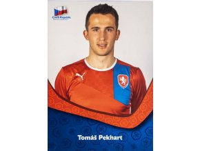 Podpisová karta, Tomáš Pekhart, Czech national Football team, autogram