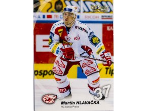 Hokejová kartička, Martin Hlavačka, HC Slavia Praha, 2007 (1)