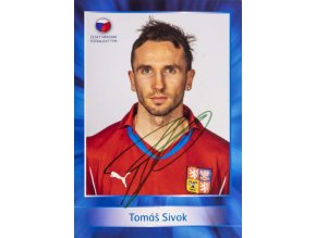 Podpisová karta, Tomáš Sivok, Czech republic, autogram, 2 (1)