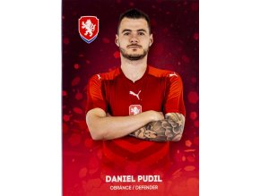 Podpisová karta, Daniel Pudil, fotbal ČR
