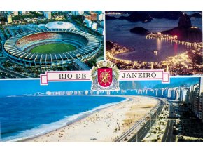 Pohlednice stadion, Rio de Janeiro, Estadio Maracaná (1)