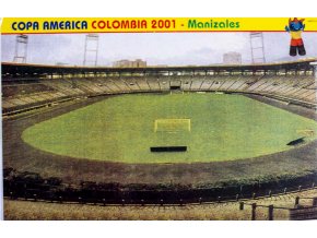 Pohlednice stadion, Copa America, Colombia, Manizales, 2001 (1)