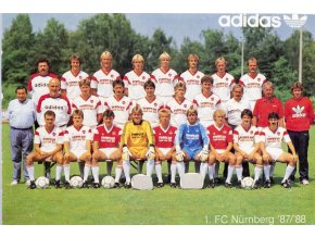 Podpisová karta, Adidas, 1. FC Nurnberg 8788 (1)