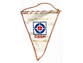 Klubová vlajka velká, Mistrovství ČSSR ve střelbě, 1972