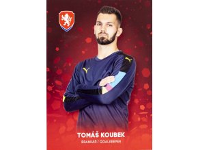 Podpisová karta, Tomáš Koubek, fotbal ČR (1)