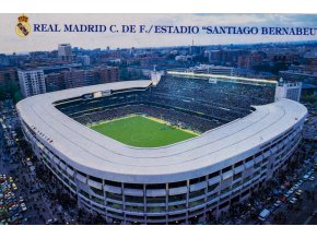 Pohlednice stadion, Real Madrid C, DE F, Estadio S. Bernabeu (1)