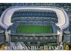 Pohlednice stadion, Madrid, Estadio Santiago Bernabeu, VF (1)